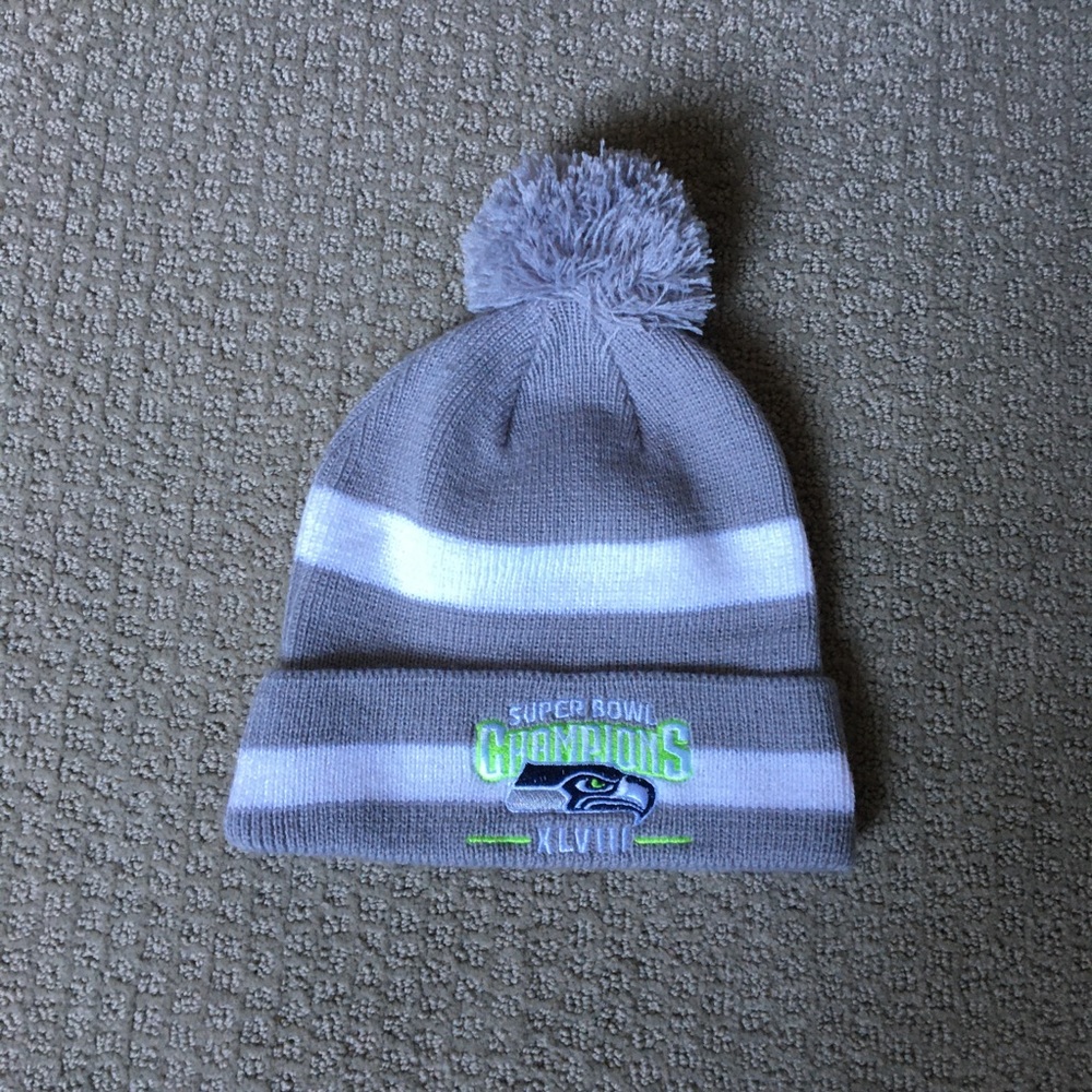 NWOT NFL Seattle Seahawks Super Bowl XLVIII Beanie